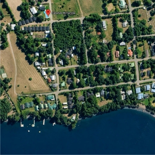Cerca del Lago Calafquén y del centro de Lican Ray